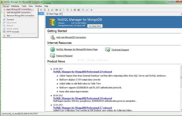 NoSQL Manager for MongoDB 免费版 v4.9.9.4