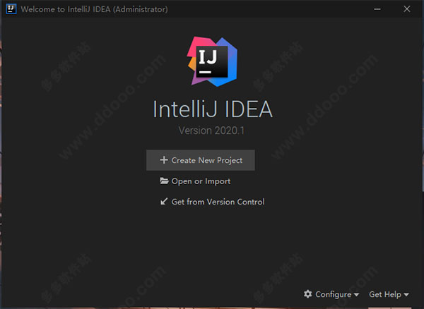 intellij idea2020.1便携免费版 附安装步骤教程(免激活码)