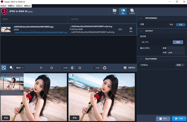 Topaz JPEG to RAW AI汉化版