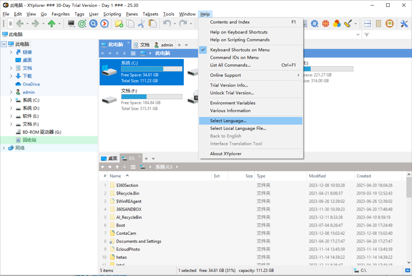 xyplorer绿色便携版