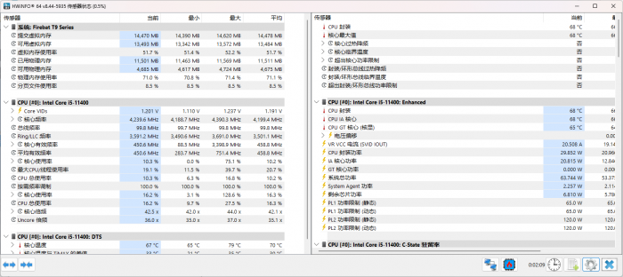 HWiNFO硬件检测中文绿色版